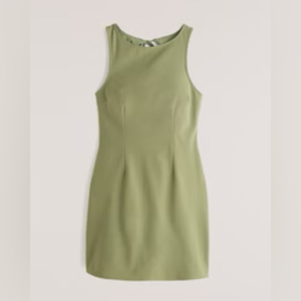 Abercrombie & Fitch Retro Boatneck Mini Dress